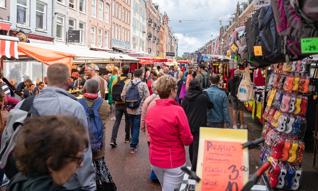 Albert Cuyp Market Amsterdam the Netherlands