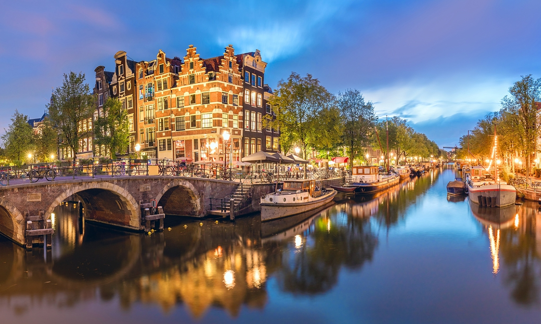 Amsterdam city canal gracht the Netherlands