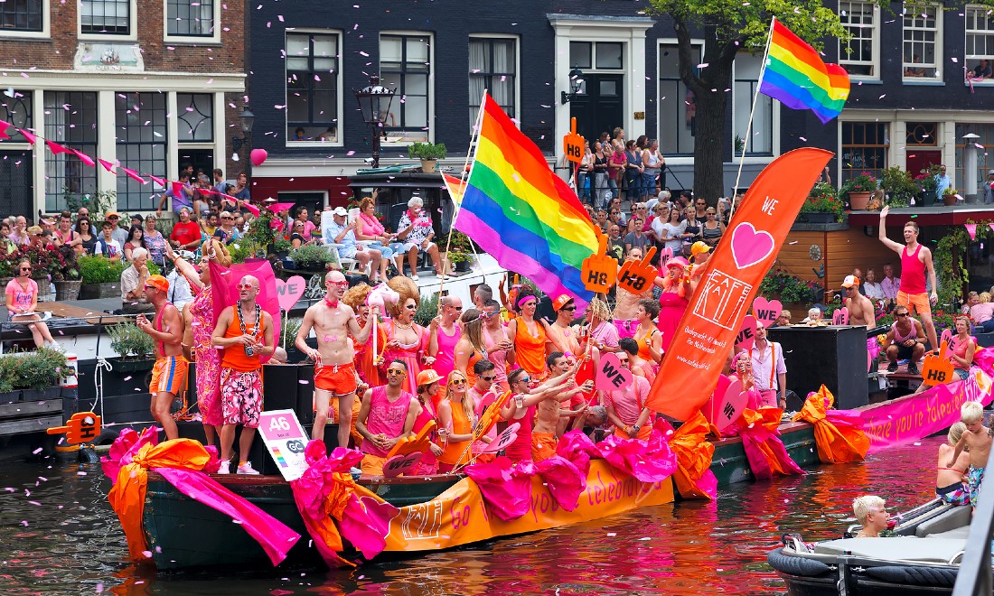 Amsterdam Pride canal parade