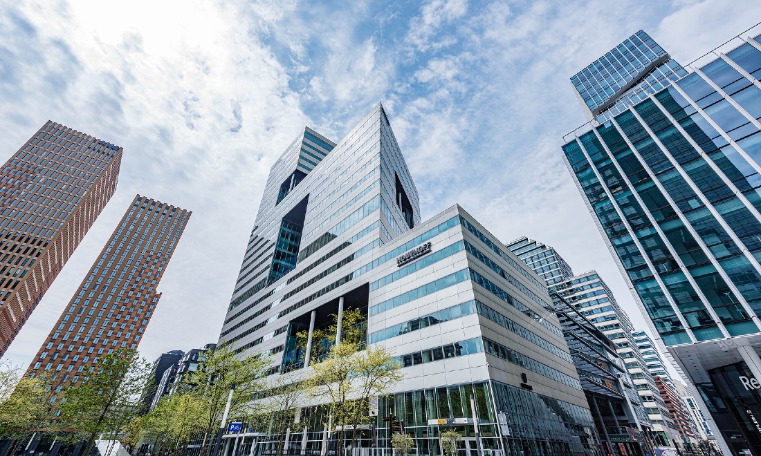 Amsterdam Zuid modern offices skyscrapers