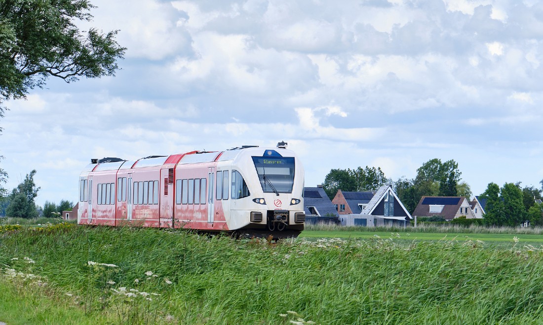 Arriva train Frisland the Netherlands