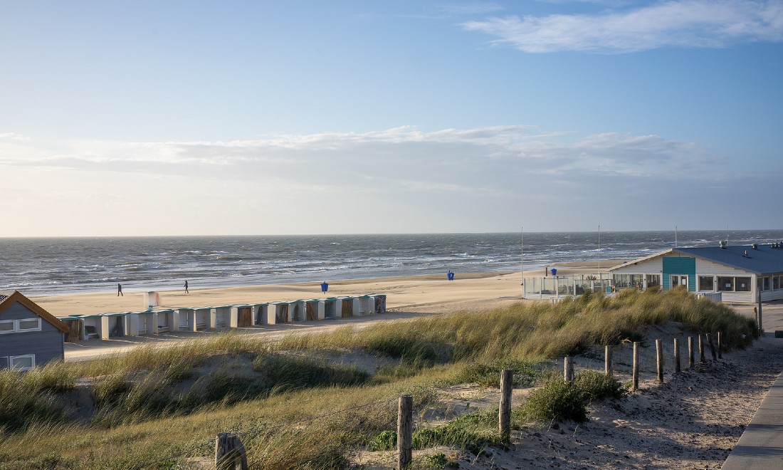 beach houses dunes Netherlands