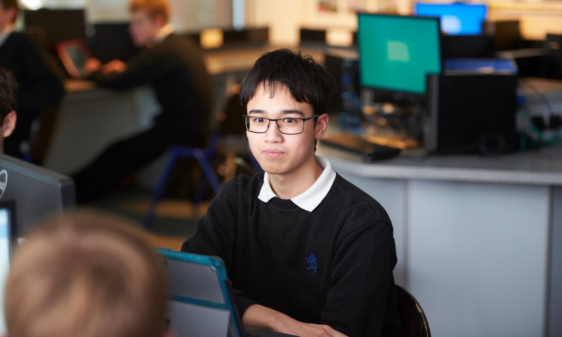 boy at british school netherlands