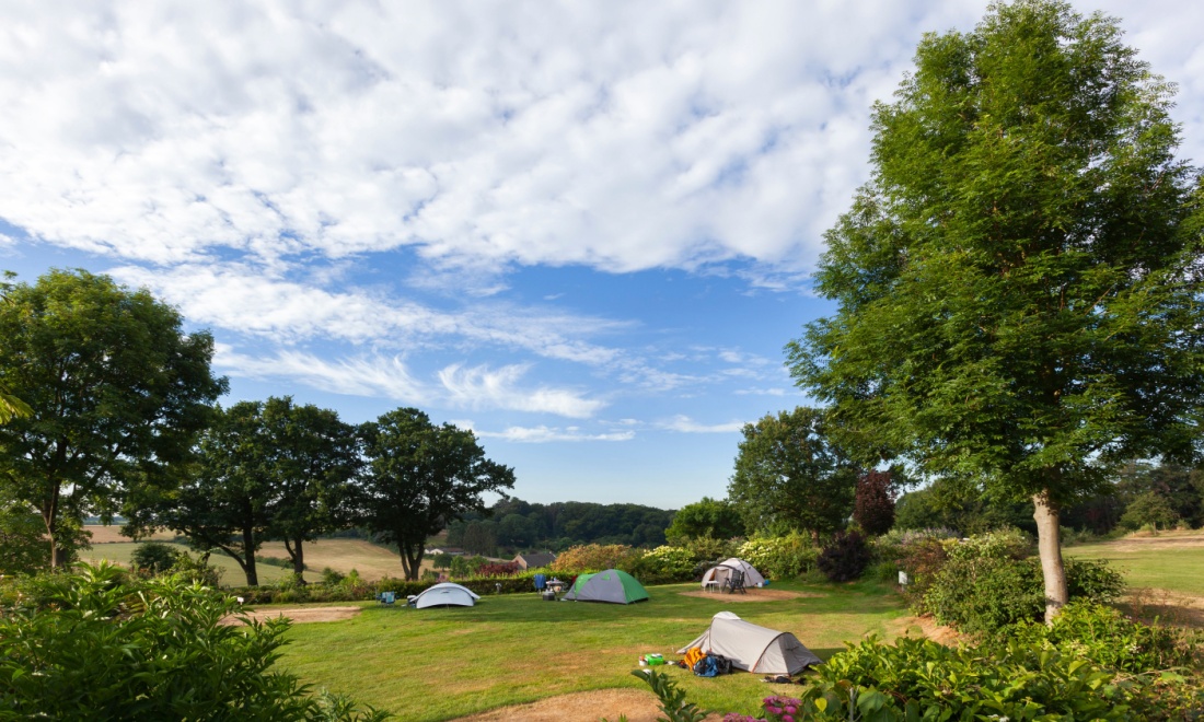 campsite in limburg, the netherlands