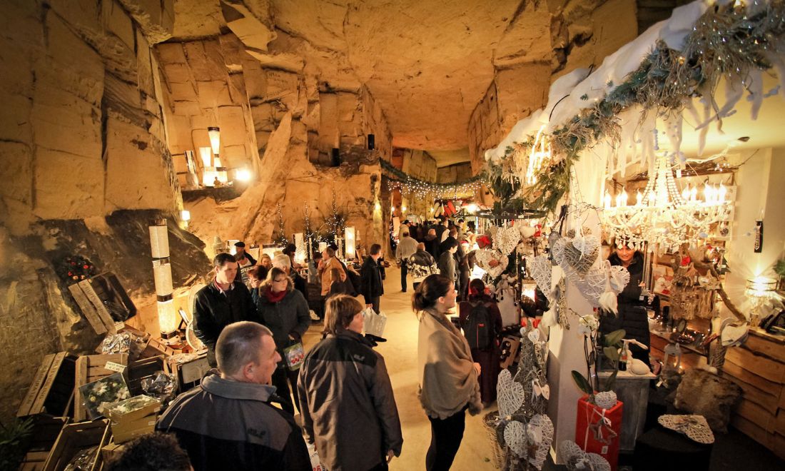 Christmas Town Valkenburg Christmas Market Cave