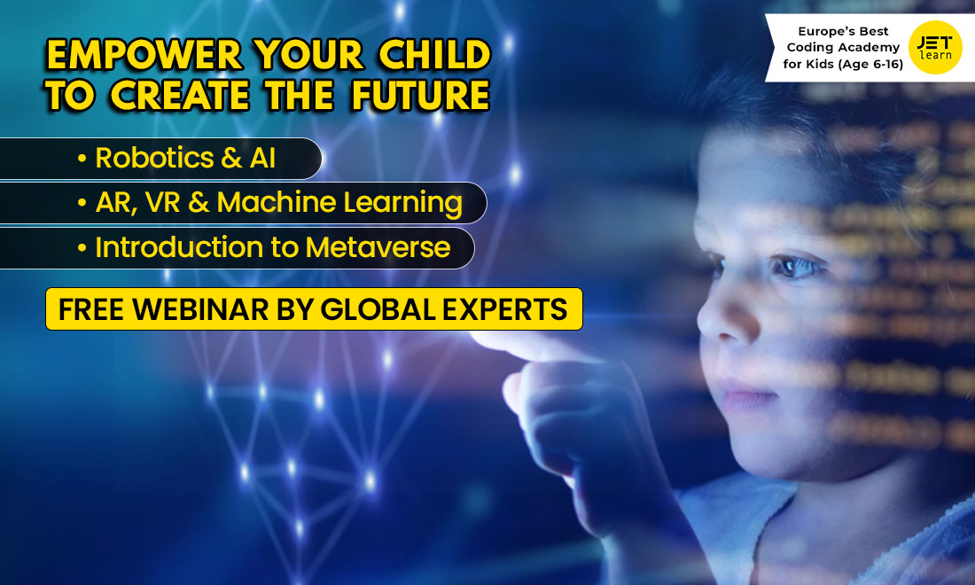 Free Webinar JetLearn: Empower your child to create the future