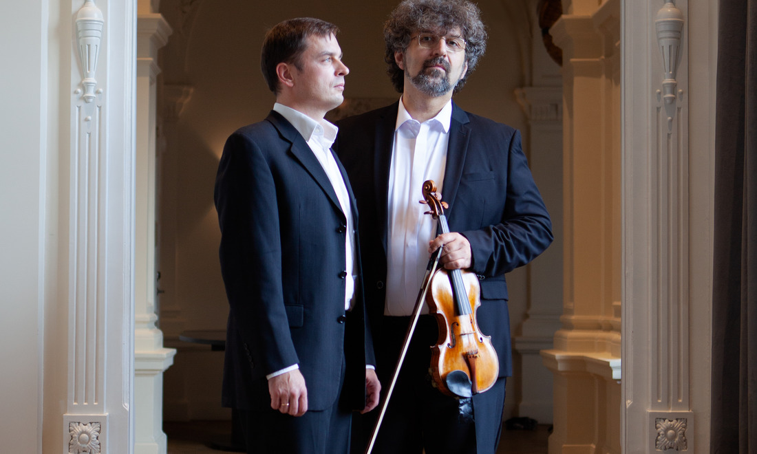 Igor Ruhadze & Vital Stahievitch at Concertgebouw