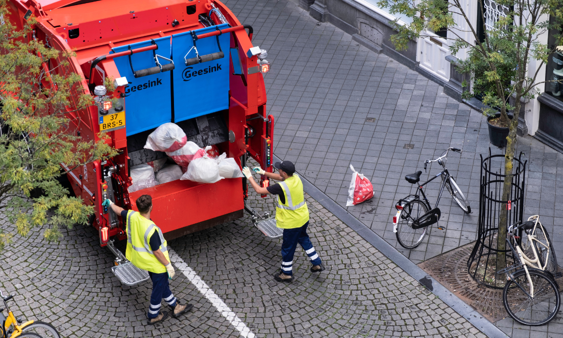 Waste collection in Dutch municipality