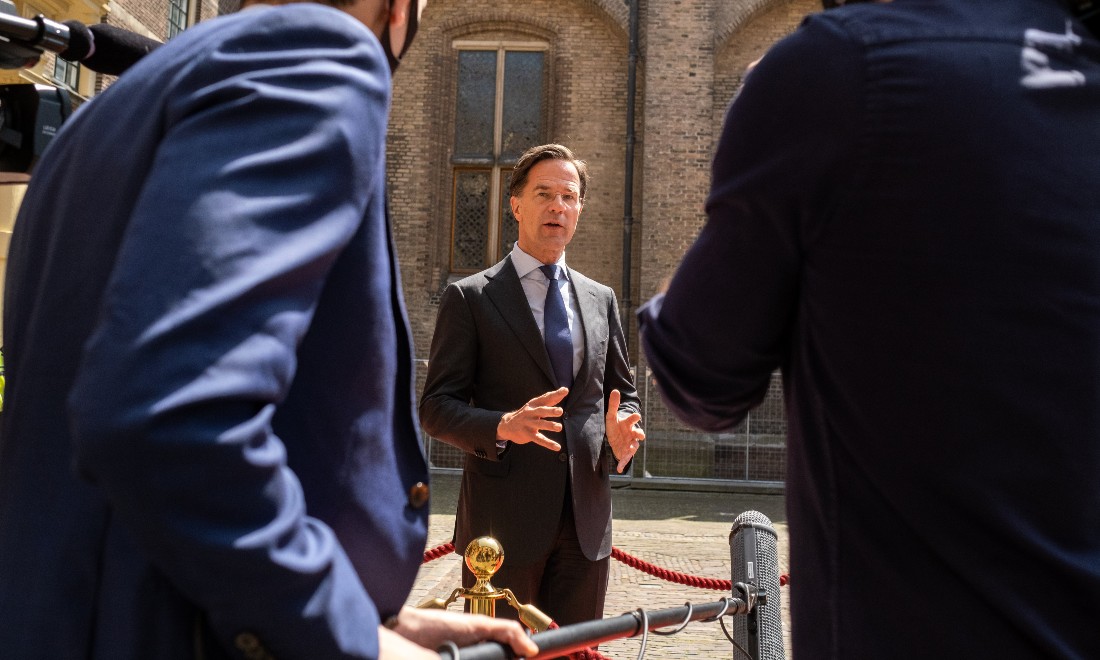 Dutch PM Mark Rutte higher taxes government budget salaries the Netherlands