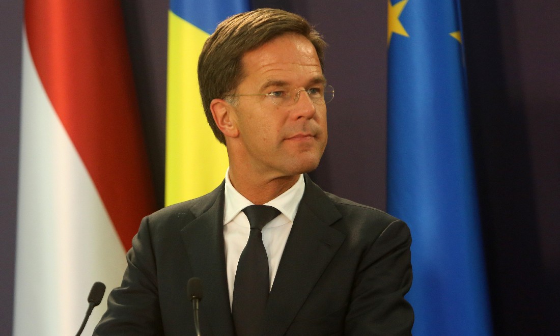 Dutch Prime Minister Mark Rutte support Ukraine video message