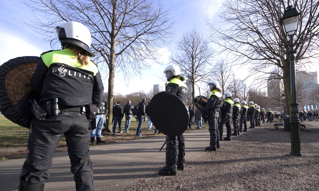 Dutch riot police the Netherlands