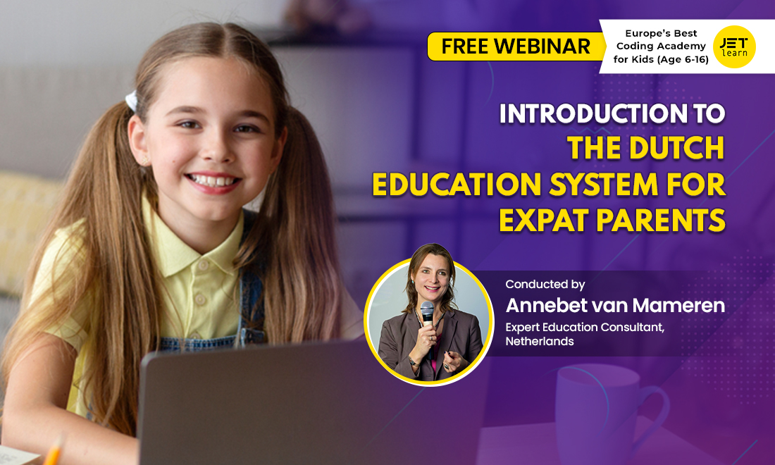 Free webinar: Introduction to the Dutch Education system for expat parents - Main image / Thumbnail (1100 x 660)