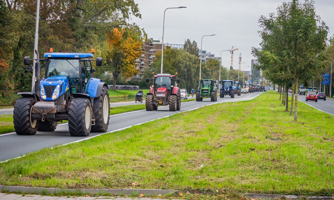 Farmer protest in the Netherlands