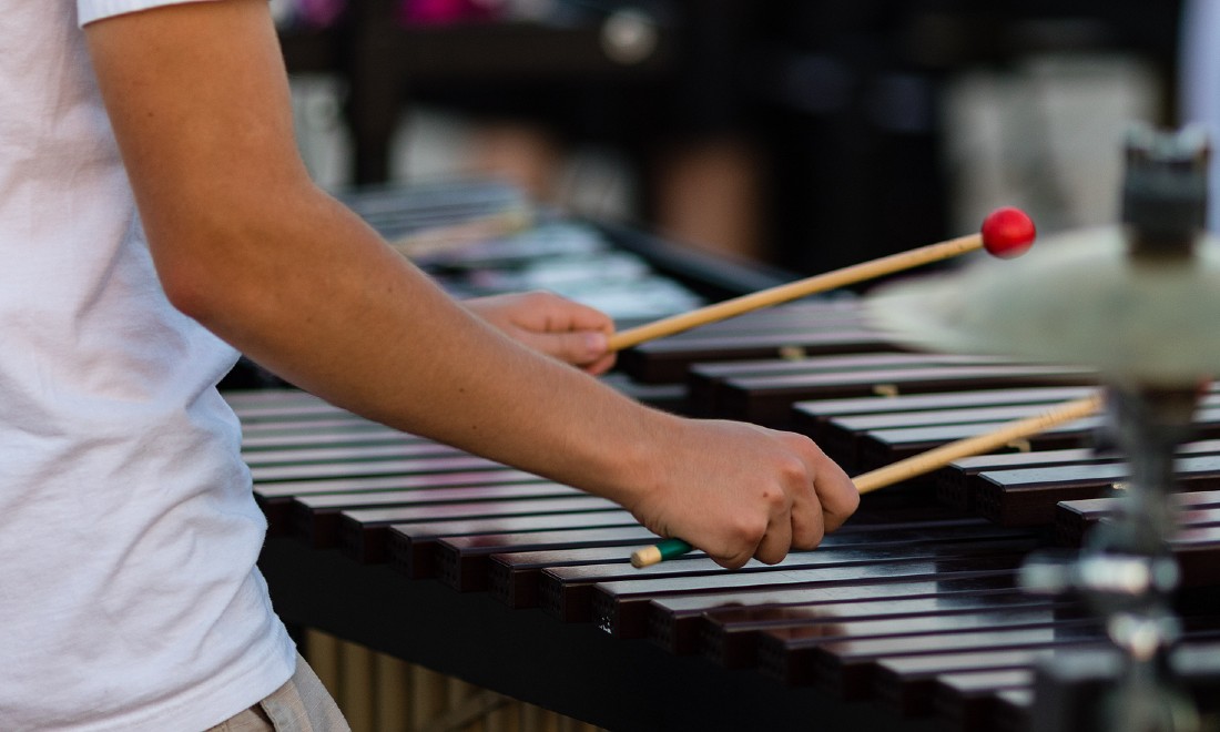 Festival Classique marimba player