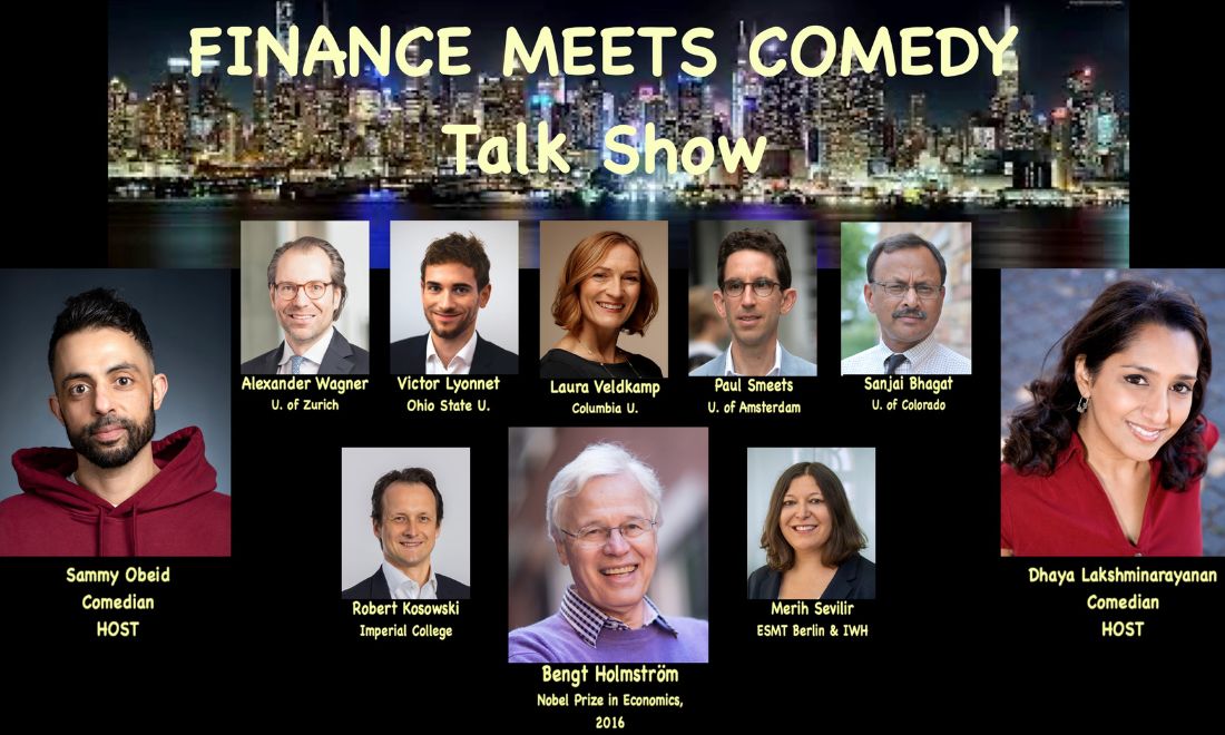 Finance Meets Comedy talk show