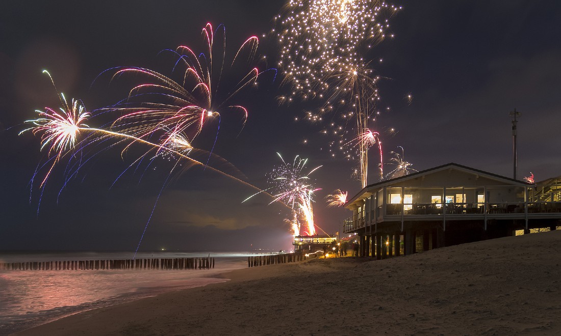 Fireworks displays New Year's Eve events the Netherlands