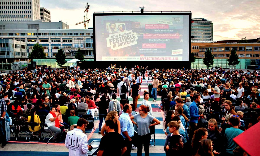 Pleinbioscoop Rotterdam outdoor film festival