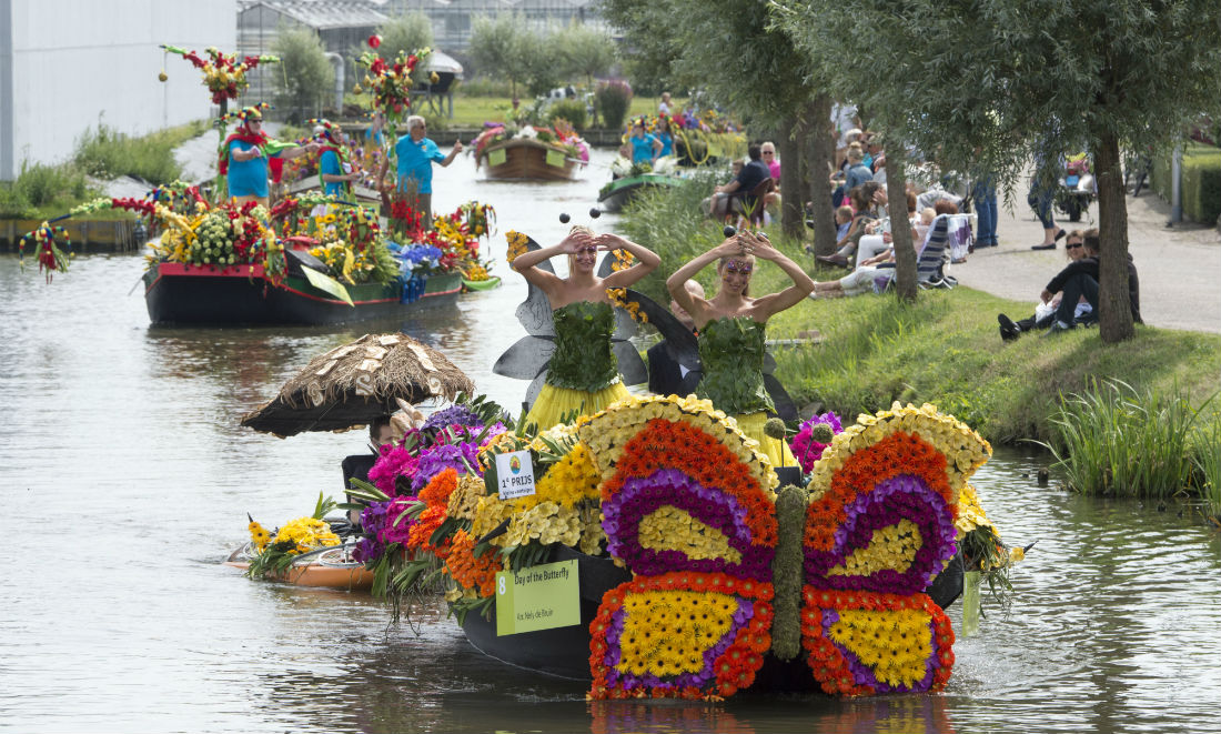 Floating Flower Parade