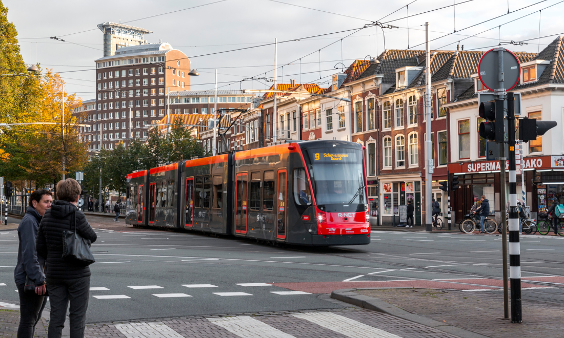 Tram in The Hague