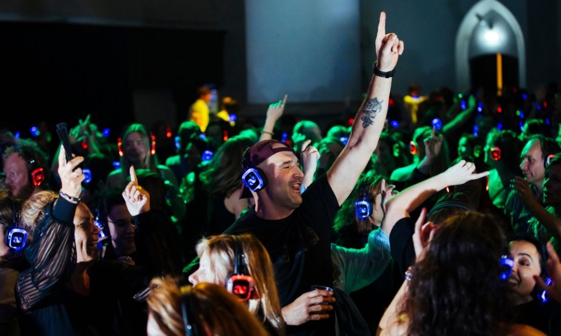 Win two tickets to God is a DJ Silent Disco 