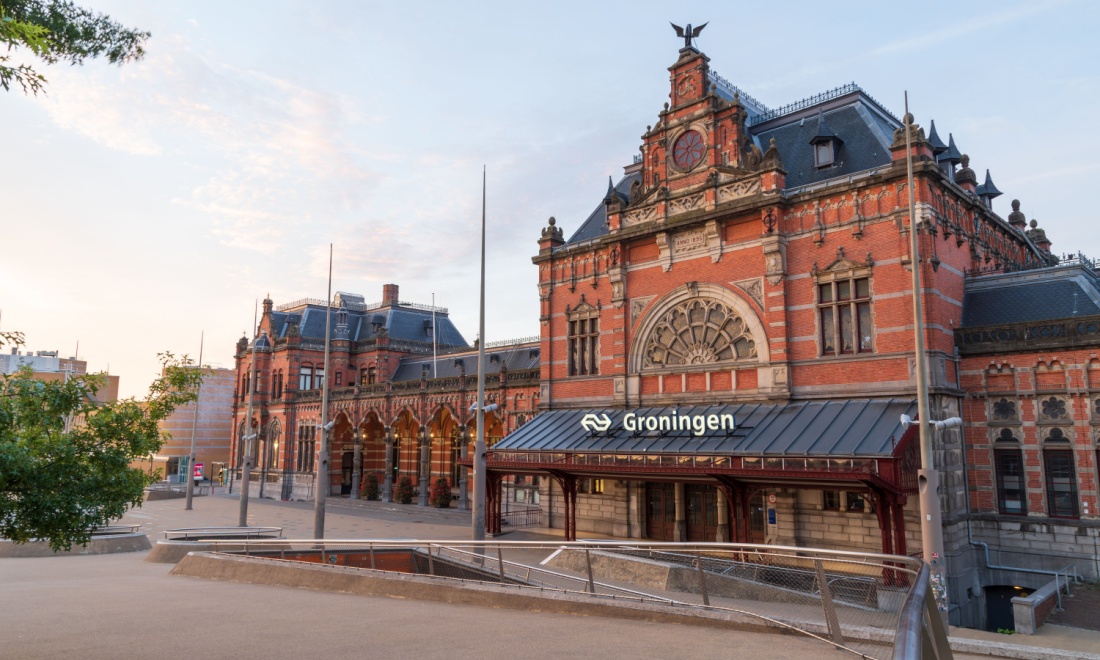 groningen train station, the netherlands