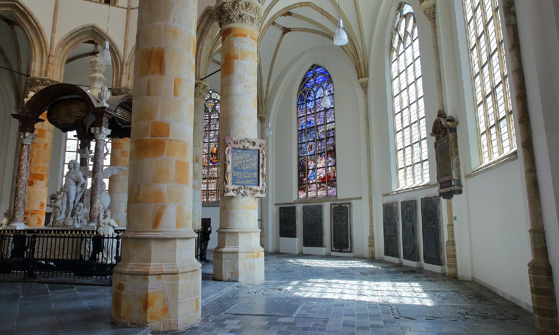 Interior Grote Kerk iconic landmark The Hague