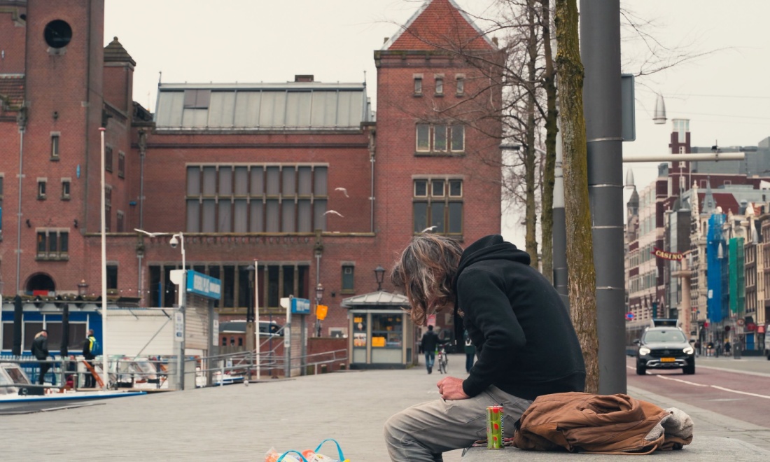 Homeless people in the Netherlands