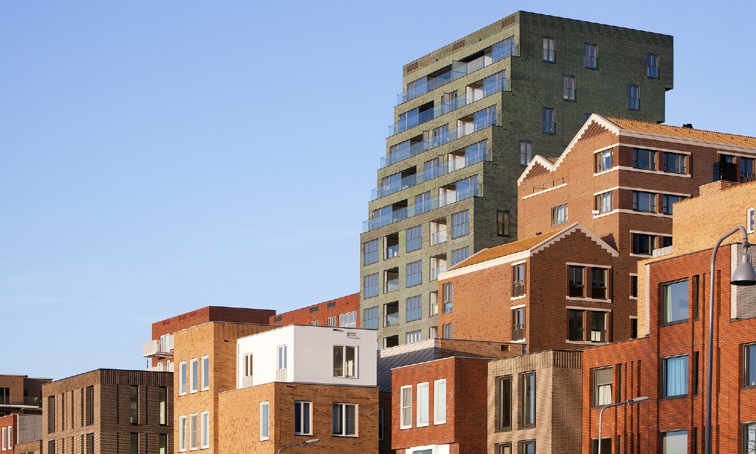 Houses apartments Rotterdam the Netherlands