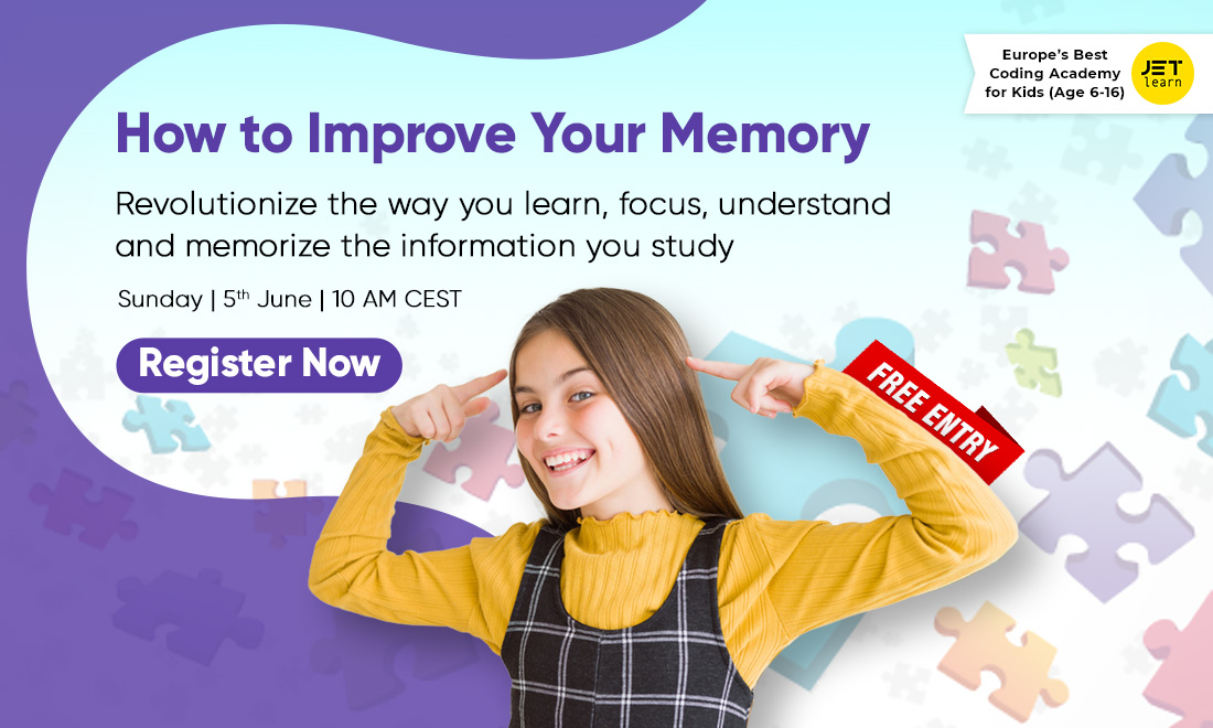 JetLearn: How to improve your memory workshop for kids