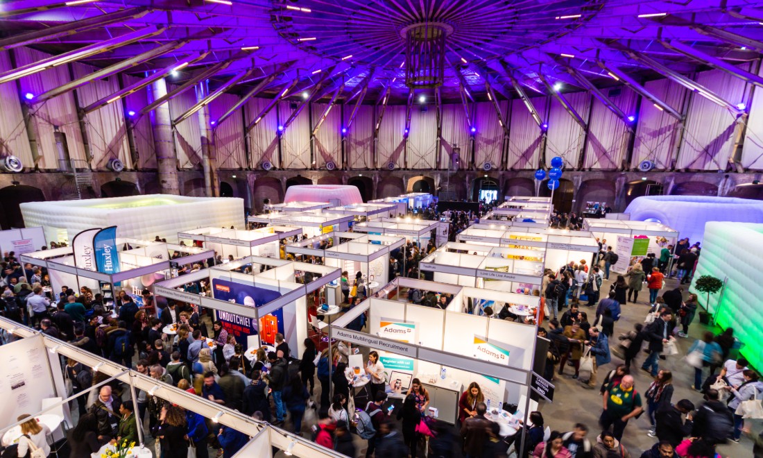 The IamExpat Fair will take place at the iconic Gashouder Westergas on April 4