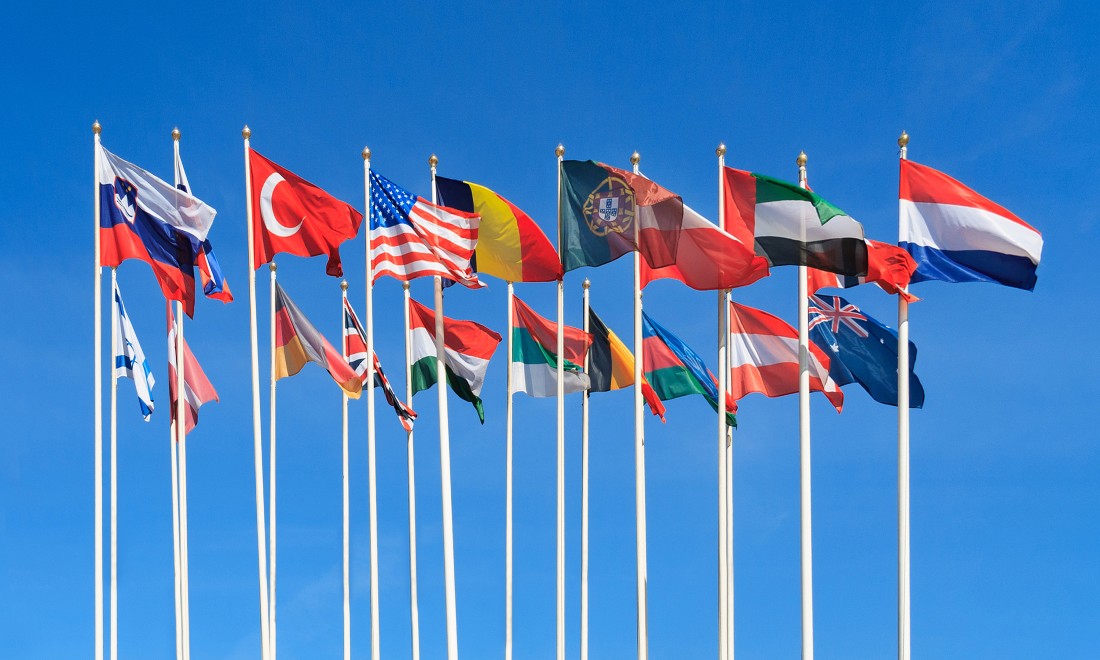 International flags