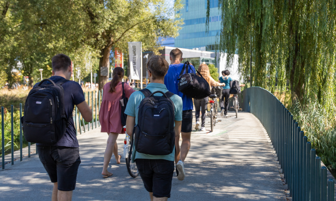 International students at Dutch university