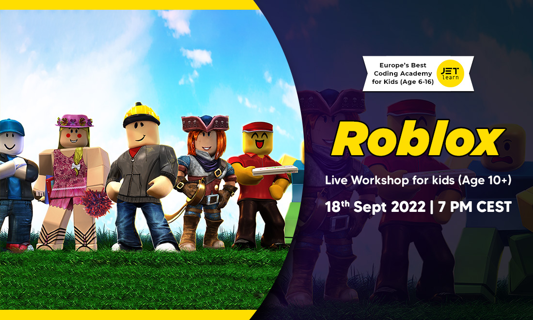 JetLearn's Free Roblox Workshop for Kids