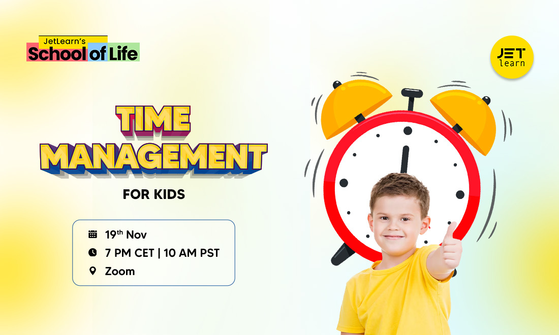 JetLearn's Ultimate Workshop of Time Management for Kids