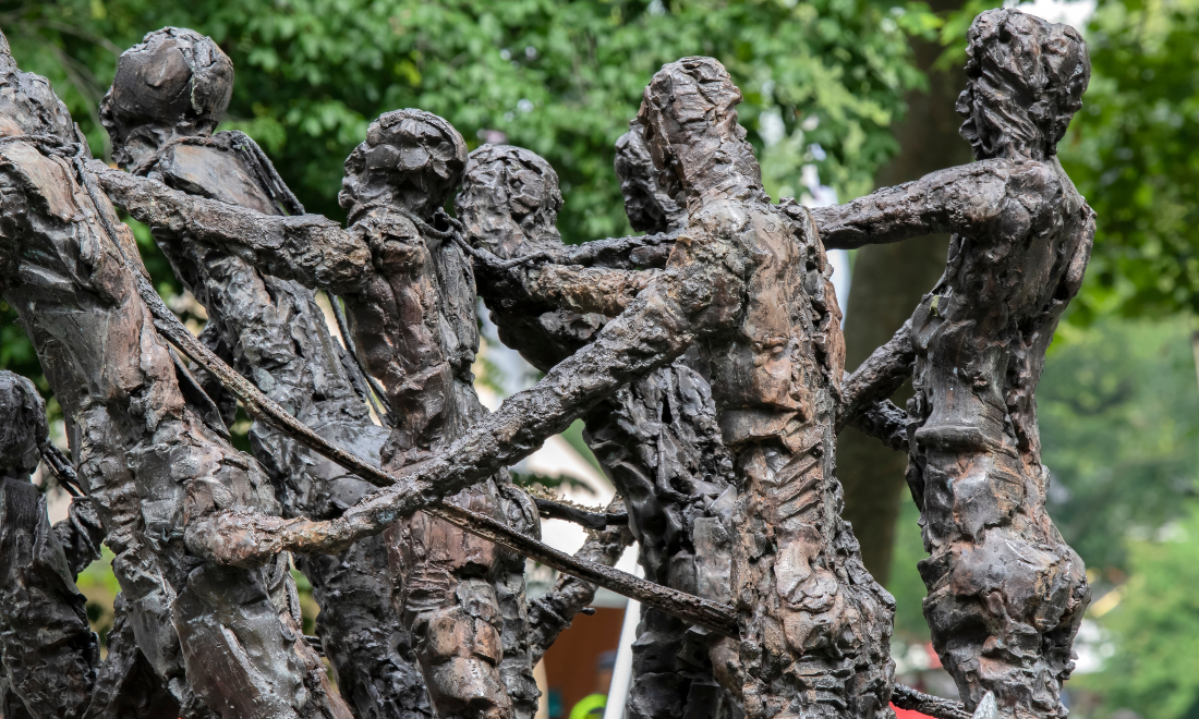 National Slavery Monument in Amsterdam