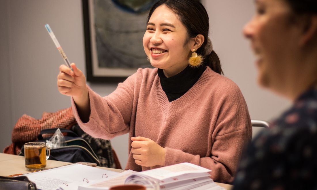 Information sessions on Dutch courses and a communication workshop in English at Kickstart School in The Hague