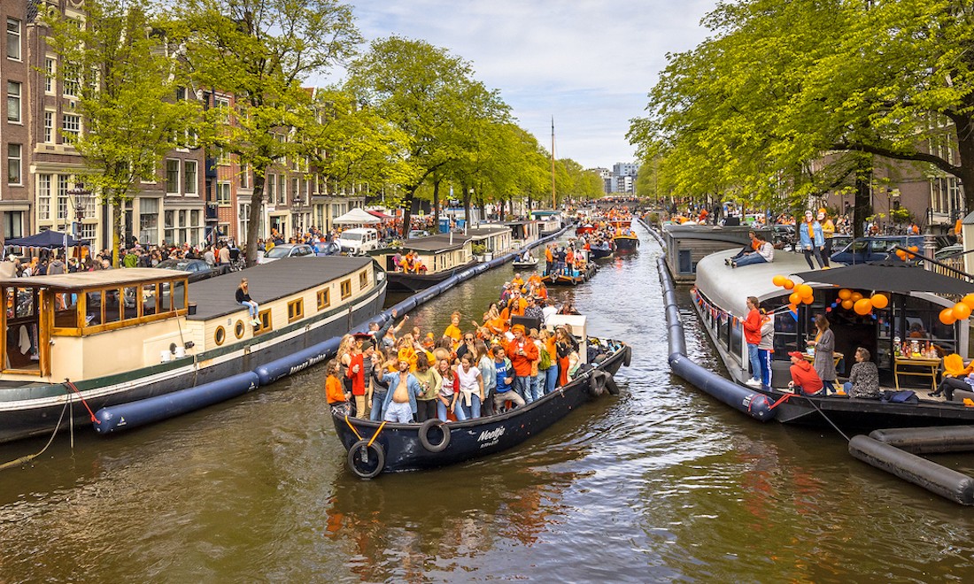 Kings Day in Amsterdam