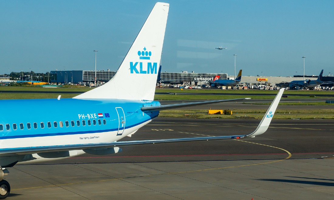 KLM profits loss 2022 higher prices Schiphol Airport the Netherlands