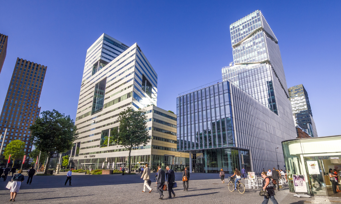 Business district Netherlands