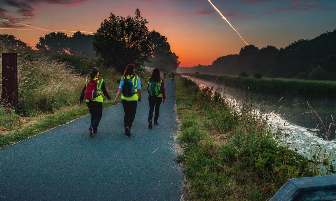 Night of the Refugee charity walk Netherlands