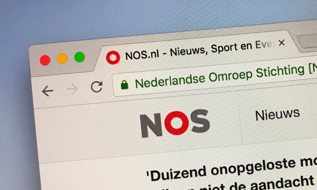 NOS news in the Netherlands