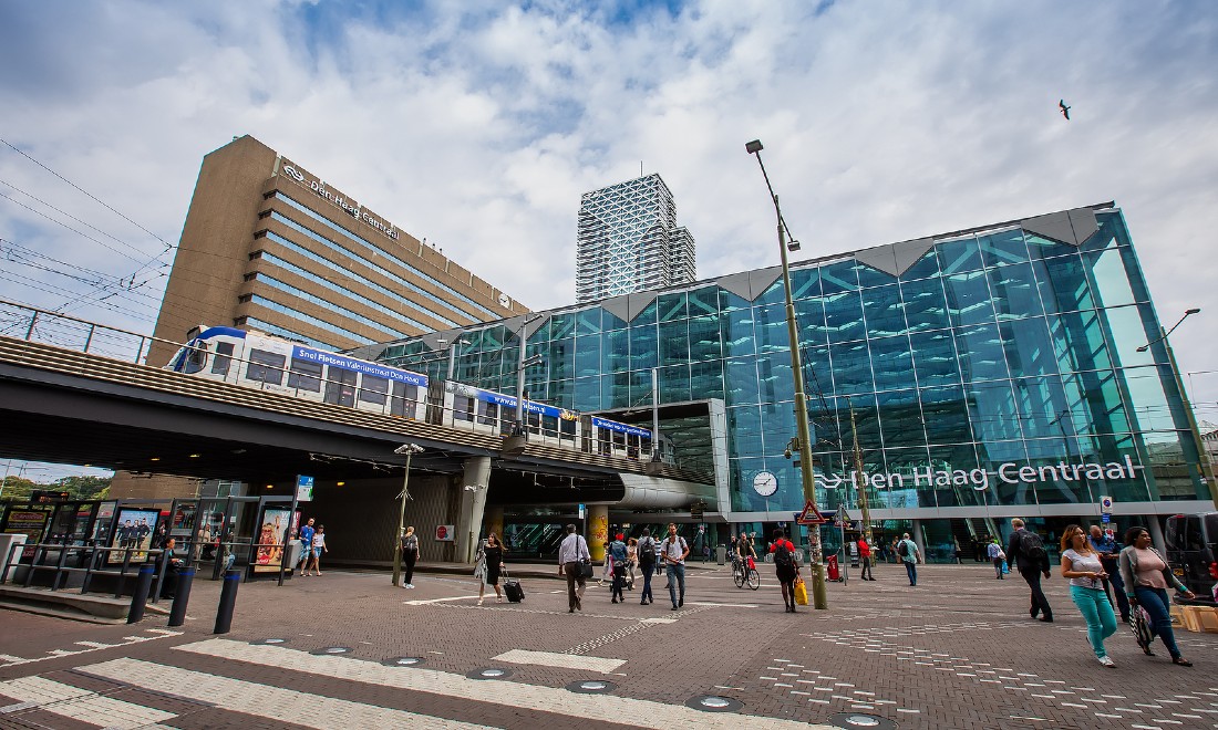 No trains The Hague Leiden the Netherlands NS Prorail