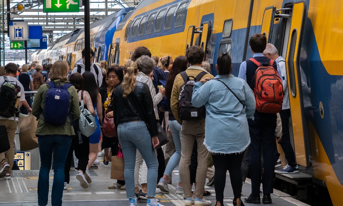 NS strikes reduced timetable staff shortages trains the Netherlands