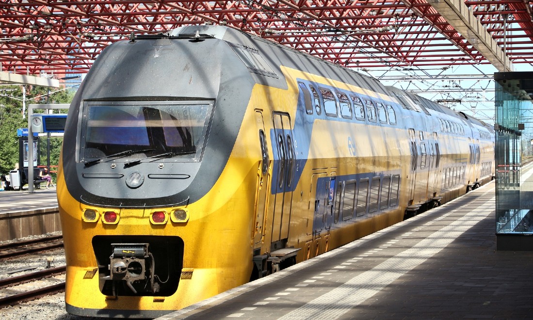 NS train in the Netherlands