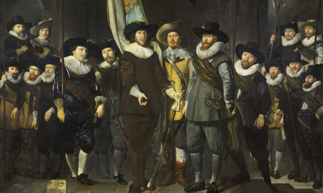 de keyser painting amsterdam gunmen 1632