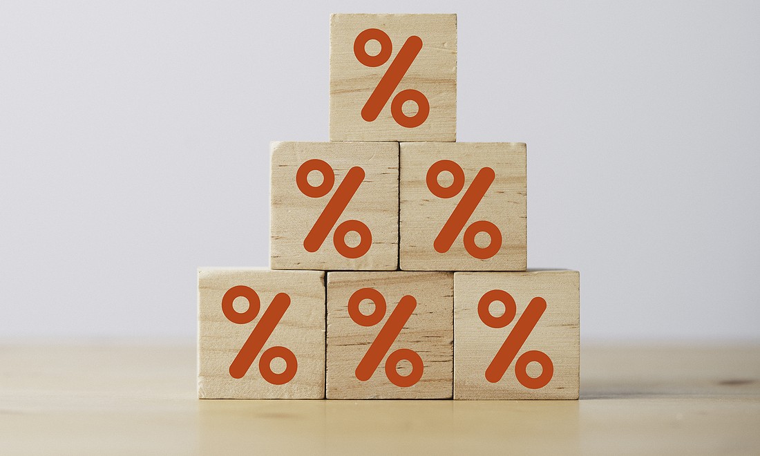 Wooden percentage blocks