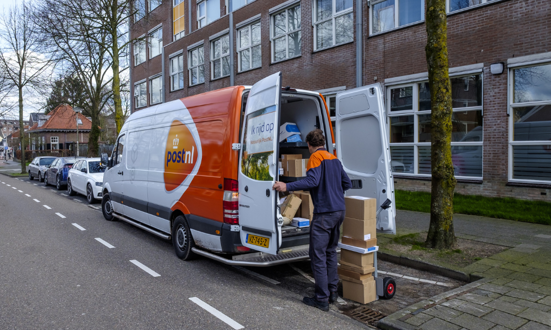 PostNL delivery van, the Netherlands