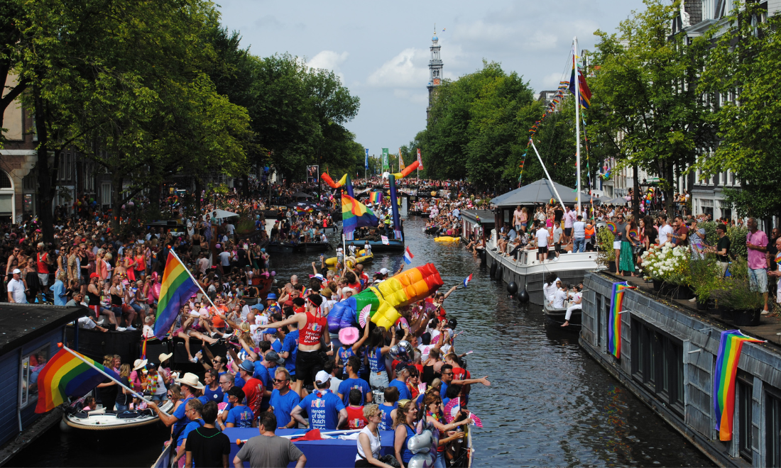 Amsterdam Pride canal parade