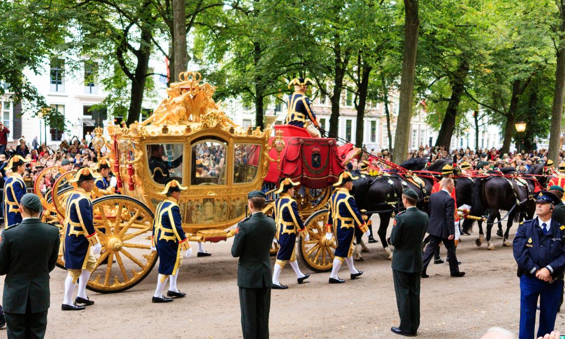 Prince’s Day Golden Carriage Dutch holiday