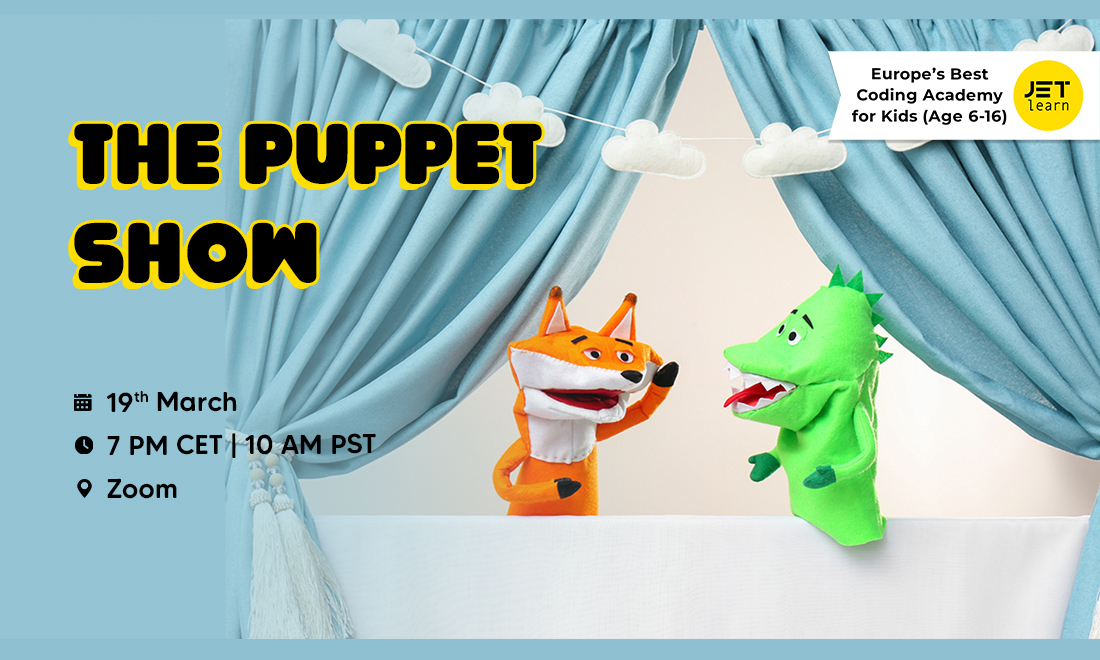 JetLearn Puppet Show Workshop Kids